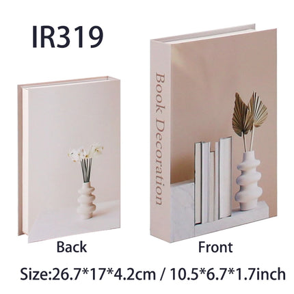 Morandi Decorative Book Open Luxury Fake Book Storage Box Home Decor Matisse Boho Bauhaus Coffee Table Shelf Interior Decoration