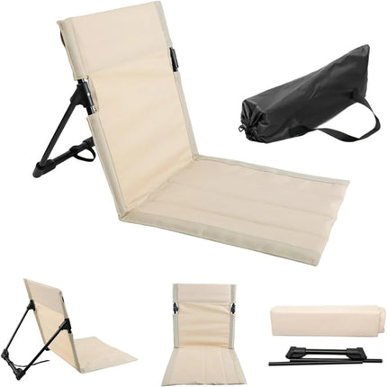 1PCS Outdoor Folding Camping Chair Outdoor Garden Single Lazy Chair Leisure Chair Beach Park Portable Camping Picnic Back Chair