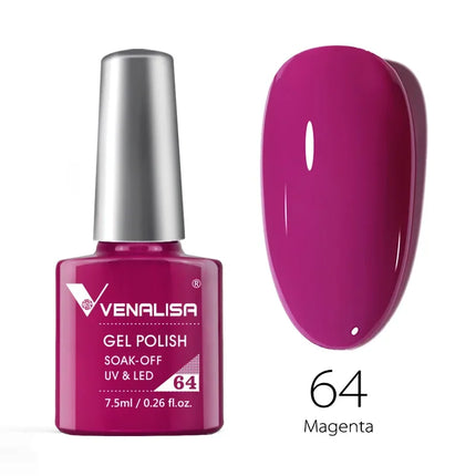 7.5ml Venalisa Nail Gel Polish HEMA FREE TPO FREE Full Coverage Semi Permanent Soak Off UV LED Gel Nail Polish Gel Varnish