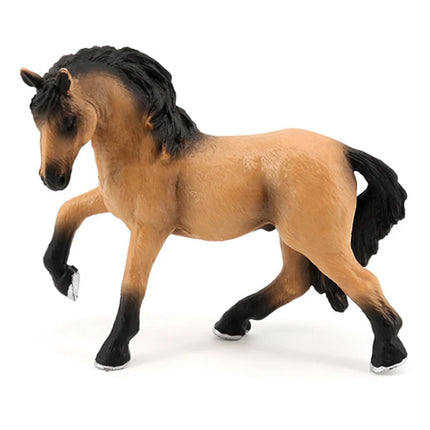 Latest Farm Horse Race House Car Model Action Figures Emulational Horseman Horse Animal Playset Figurines Toy for Christmas Gift