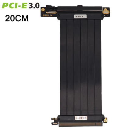 PCI Express 3.0/4.0 x16 to x16 Gen 4 GPU Double Reverse Graphics Card  Extension Cable Riser Card For ITX gold-plated Connector