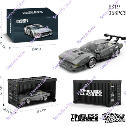 MOC PB8801-8849 Technical Speed Car MX5 Racing Car Model Camper Container Building Block Brick Assembly Toys Kids Xmas Gift