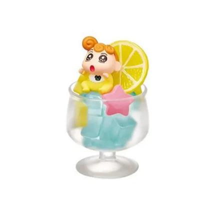 Crayon Shin Chan Figure Shiro Afternoon Bochan Tea Dim Sum Model Desktop Ornament Blind Box Toy