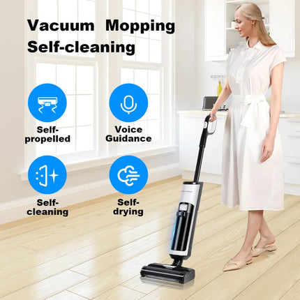 Floor scrubber i7 Pro all-in-one suction, mopping and washing machine for home vacuuming, drying, self-cleaning and mopping