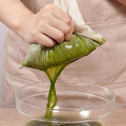 6/1x Reusable Cotton Filter Cloth Drawstring Nut Bag Strainer Tofu Cheese Milk Coffee Filter Home Kitchen Dining Bar Gadgets