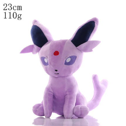 large size Flareon Vaporeon Pokemon Eevee Collection Plush Stuffed Doll Anime Espeon Umbreon Glaceon Leafeon Sylveon Toys Gift