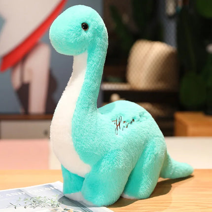 28cm Super Soft Lovely Dinosaur Plush Doll Cartoon Stuffed Animal Dino Toy for Kids Baby Hug Doll Sleep Pillow Kawaii Home Decor