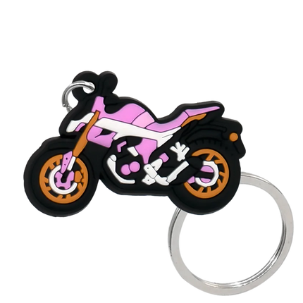 1PCS Cool Motorcycle Keychain Hot Sale Motorbike Keyring for Men Boys Car Key Accessories Glove Helmet Friends Key Holder Gifts