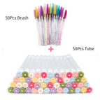 50pcs tube and brush