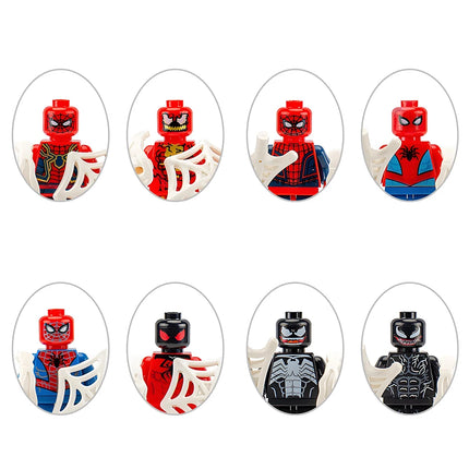 New Year Marvel Advent Calendar Box Countdown Avengers Spiderman Iron Man Anime Minifigures Model Children Christmas Toy Gift