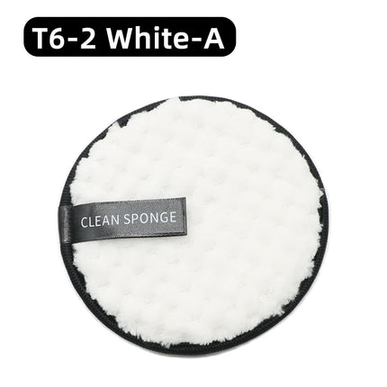 OGEYERO Reusable Makeup Remover Pads Cotton Wipes Microfiber Make Up Removal Sponge Cotton Cleaning Pads Tool
