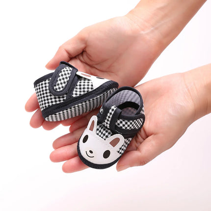 Newborn Baby's First Baptism Shoe: Newborn Boys and Girls' White Baptism Shoes Soft Sole Walking Shoes Multiple Styles-9CM/10CM