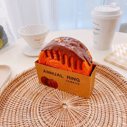 Simulation Bread Toast Squishy Toys Donuts Slow Rising Rebound Squeeze Toy Anti Stress Relief Toys for Kids Adults Desktop Decor
