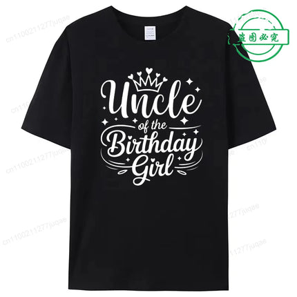 Family Matching Shirts Birthday Girl Family Party Outfits for Parents Kids Family Dad, Sister,mom of The Birthday Girl Tops Gift