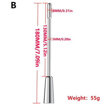 7 Speed Metal Urethral Penis Plug Vibration Male Stainless Steel Penis Plug Catheter Dilator Vibrator Insert Sex Toy For Man