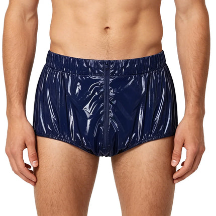 Swimwear Mens Waterproof Diaper Cover Underwear Front Zipper Briefs Swimwear Swimming Trunks Adaptive Special Needs Panties