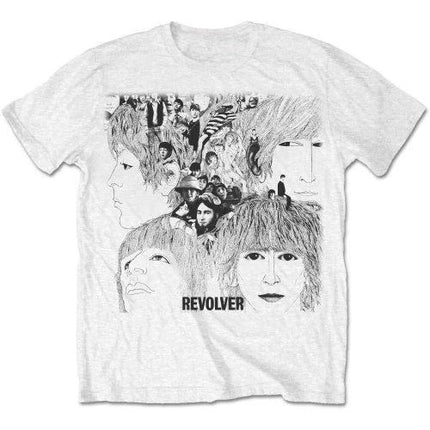 The Beatles Revolver Album Art T-Shirt, Men's Classic Rock Tee, Perfect for Fans Who Love Psychedelic Rock & Vintage Design