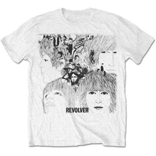 The Beatles Revolver Album Art T-Shirt, Men's Classic Rock Tee, Perfect for Fans Who Love Psychedelic Rock & Vintage Design