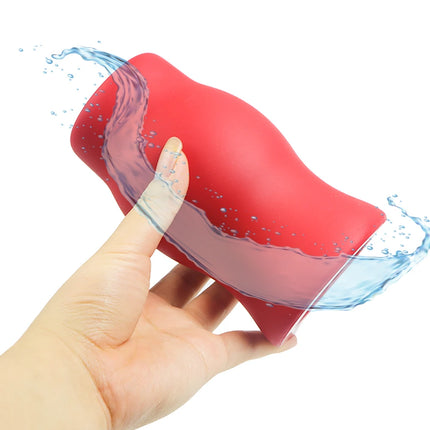 8/9/10cm Fisting Hollow Anal Plug Soft Silicone Huge Butt Plug for Women Men anal dilatation Prostate Massage Sex Product