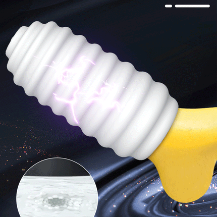 Manual Sucking Extrusion Male Masturbators, Portable Transparent Pocket Pussy Stroker Vagina Textured Blowjob Machine Toys Penis
