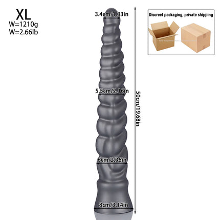 Super Long Big Anal Plug Huge Anus Stretching Dilator Expander Large Giant Fantasy Long Butt Plug Sex Toys for Women Men Gay