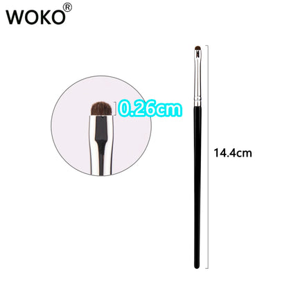 Small Smoky Liner Makeup Brushes Eyeliner Smudge Brush Precision Smudge Makeup Brush Horse Hair Eyeshadow Smudge Brush