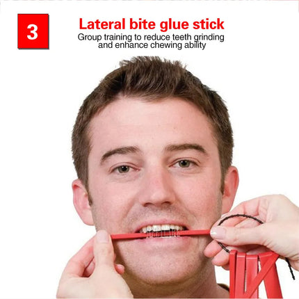 Chewing Teether Tube for Adult Kids Speech Therapy Autism Sensory Rehabilitation Lower jaw Tongue Muscle Trainer Talk Tools