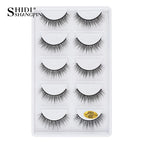 5pairs-3D-X02 / mink eyelashes