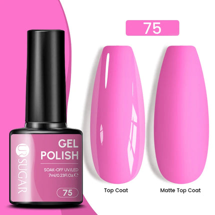 UR SUGAR 7.5ml Dark Wine Red Nail Gel Polish Autumn Gel Paint Nail Art Semi Permanent Nail Art Manicure Soak Off LED UV Nail Gel