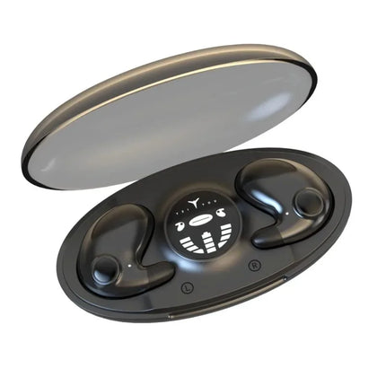 KEBIDUMEI Sleep Headphones Bluetooth 5.3 Mini Invisible Earbuds for Side Sleepers TWS Wireless Waterproof Stereo Earphones