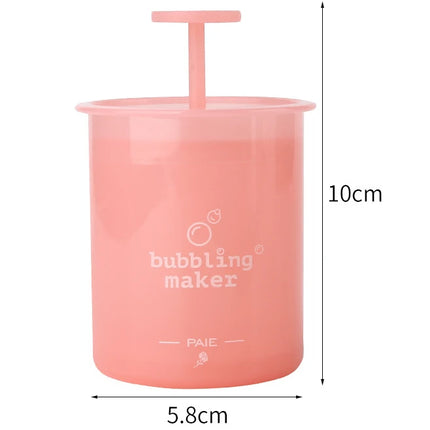 1PC Foaming Clean Tool Simple Face Cleanser Shower Bath Shampoo Foam Maker Bubble Foamer Device Cleansing Cream Reusable Tools