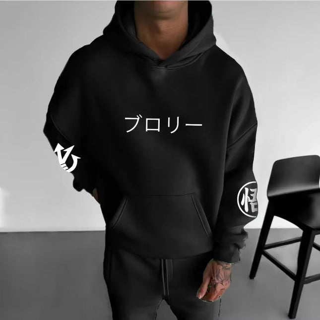 2026 New Dragon Ball Z Vegeta Printed Hoodie Sweatshirt Men's and Women's Hoodie Men's Tops Sports Hoodie Harajuku Y2K Hoodie
