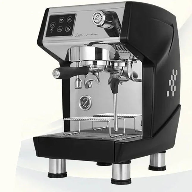 Household 220v Coffee Maker CRM3200C/D Commercial Italian Semi-automatic Coffee Machine Freshly Ground Espresso Milk Tea Coffee
