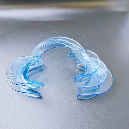 JUMTOP Dental C Shape Mouth Opener Plastic Lip Cheek Retractors Clinic Mouth Gag Orthodontic Tool