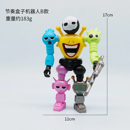 High Quality Sprunki Action Figures 12 Pack Rhythm Box Game Peripheral Collectible Model Dolls Desktop Ornaments For Game Fans