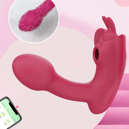 Wearable Sucking Panty Vibrator Butterfly Vibrators Dildo Adult Sex Toys For Women APP Vibrating Egg Vaginal Clitoris Stimulator