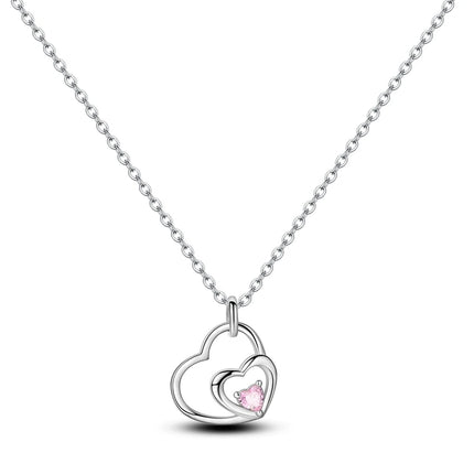 925 Sterling Silver Necklace Dreamcatcher Painting Plate Butterfly Necklace Fit Original Charms Fine Jewelry DIY Women Fashion