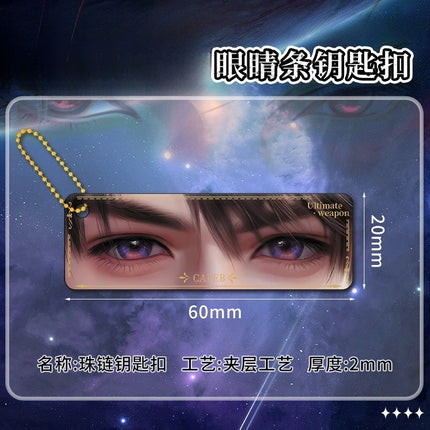 Handsome Caleb Sylus Xavier Zayne Rafayel Love and Deepspace Eye Acrylic Desk Display Ornament Peripheral Accessories Pendant