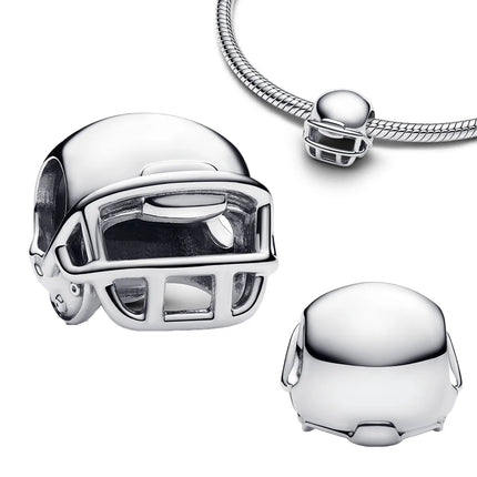 Coin Pendant Charms 925 Silver Vintage Round Seal Metal Golden Skull Compass Medal Beads Bracelets Necklaces Parts Fine Jewelry
