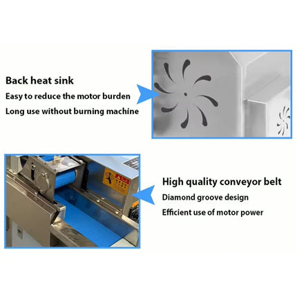 PBOBP 300Kg Per Hour Electric Commercial Cutter Food Chopper 220V Motor Gear Stainless Steel High Efficiency Vegetable