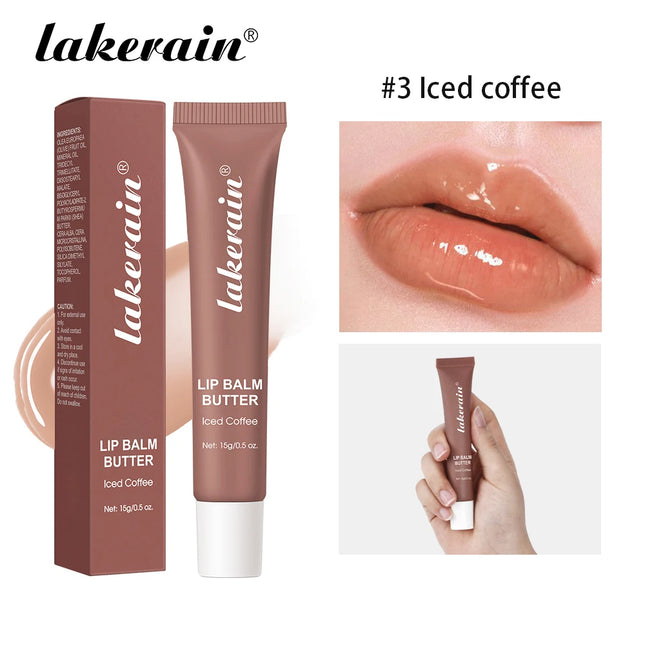 Butter Lip Balm Moisturizing Lip Gloss Oil Long Lasting Nourishes Smoothing Deep Hydration Daily Care Butter Lip Balm Makeup