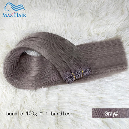 Super Full Drawn Vietnam Weft Hair Highlight Color Human Hair Bundles bone Straight Hair Weave Mixed Color Piano Color Bundles