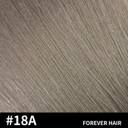 FOREVER HAIR 50g/pc 16" 18" 20" Remy Human Hair Weft Dark Brown European Straight Hair Extensions Natural Luxury Hair Weave