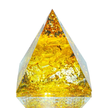 1.18in Natural Crystal Pyramid Energy Generator Quartz Amethyst Reiki Healing Crystal Chakra Pyramid Meditation Tool Home Decor