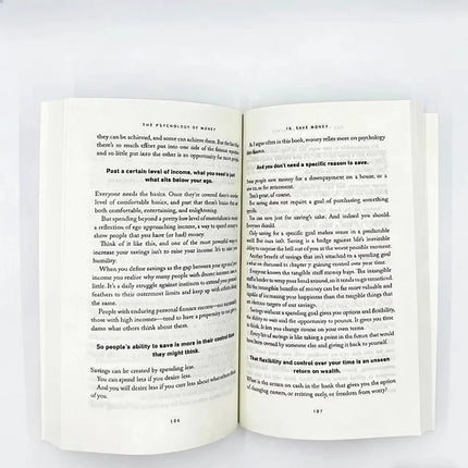 The Psychology of Money— Timeless Lessons on Wealth, Greed, Happiness Finance Books for Adult