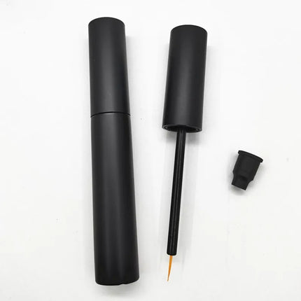 10/30/50/100pcs 10ml Lip Gloss Tubes Matte Black Lip Balm Bottle Empty Eyeliner Mascara Cosmetic Container Packing Container