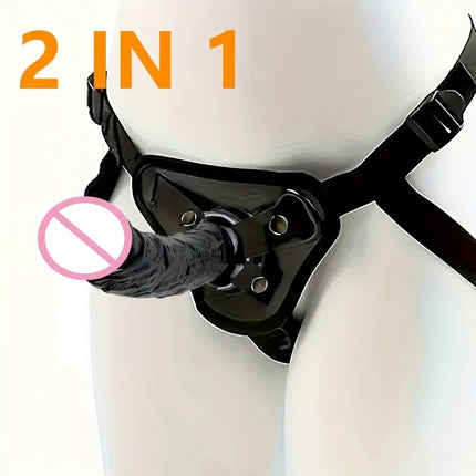 Wearable Strat on Penis Pants 6 Sizes Butt Plug Big Soft  Dildos Vaginal Masturbators Penis Suction Cup Dick Sex Toys for Women