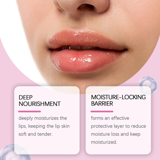 Collagen Lip Balm Smooth Soft Reduce Lip Fine Lines Remove Melanin Skin Increase Elasticity Exfoliating Moisturizing Lip Care