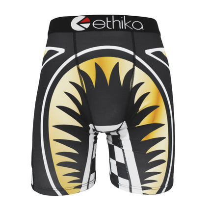 ETHIKA 1Pcs Men Underwear Boxers Breathable Mesh Crotch Man Underpants Plus Size L-3XL Mens Panties Printed Men's Boxers Briefs