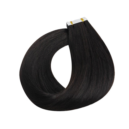 Straight Tape In Hair Extensions Skin Weft Tape In Hair Extensions 20Pcs 50G/Pack Adhesive Invisible 100% Real Human Hair Women